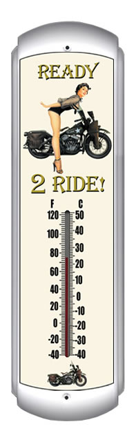 Indoor/Outdoor Thermometer - Ready To Ride